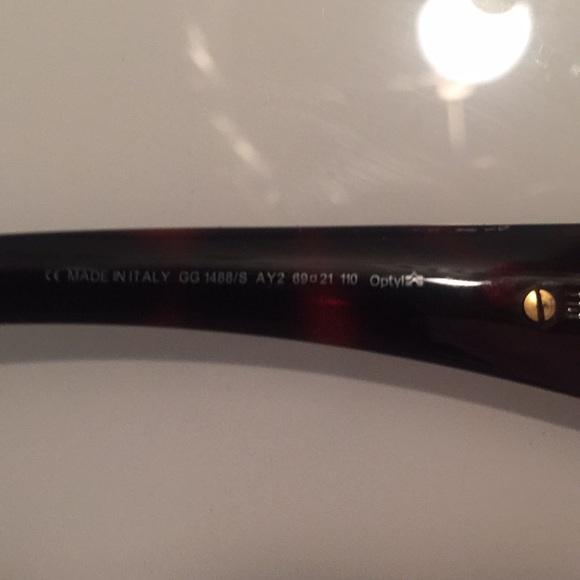 Gucci Tourtise colored sunglasses, authentic - Picture 12 of 15